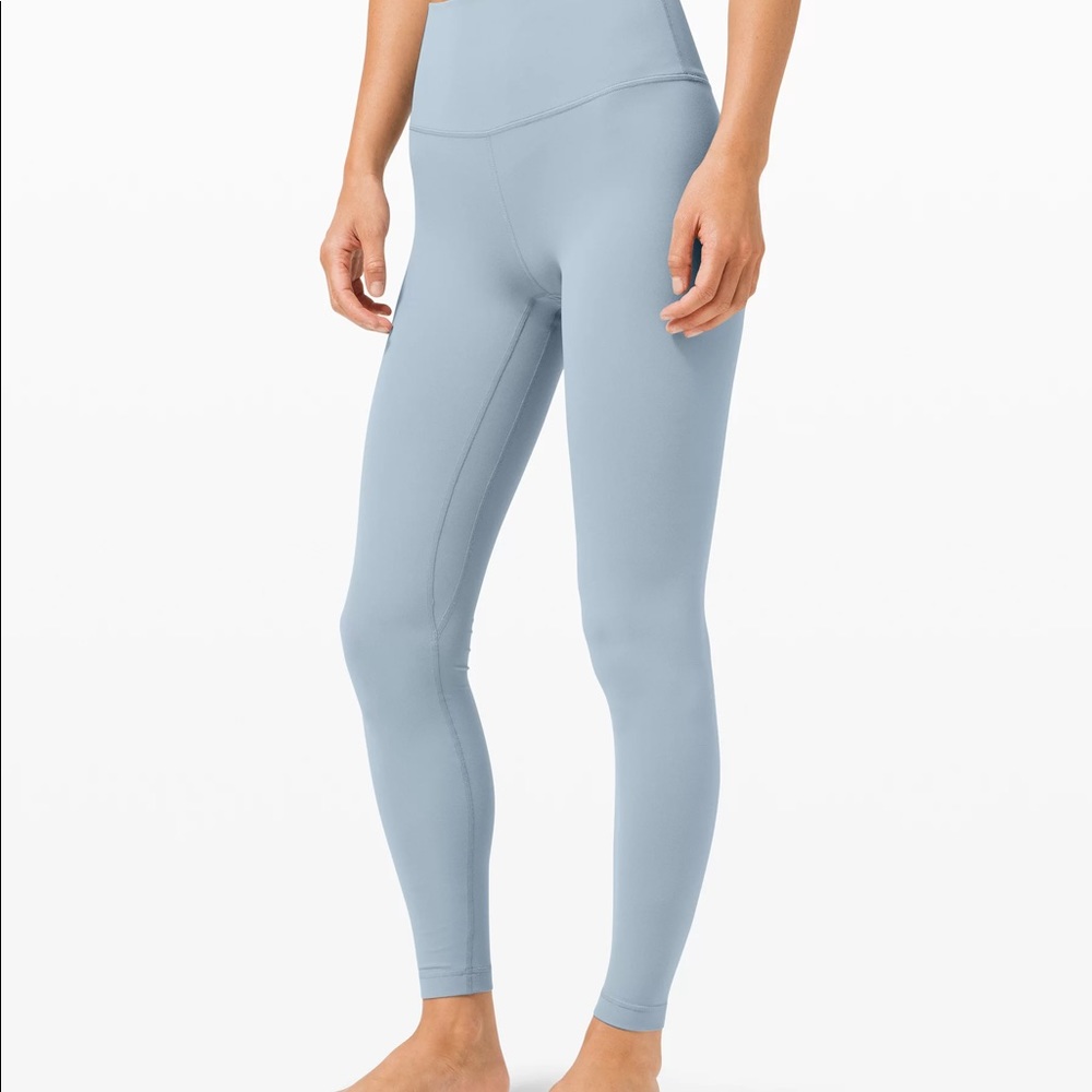 Lululemon Align HR Pant 25” Chambray Size 2 NWT